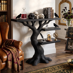 Console d'entrée contemporaine en bois pour décoration d'Halloween SILDTTNCS157