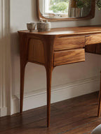 Coiffeuse moderne en bois avec tiroirs pour chambre à coucher SITHHNVAN004
