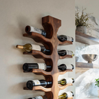 Casier à vin mural moderne pour bar et décoration RTTHTTWH004